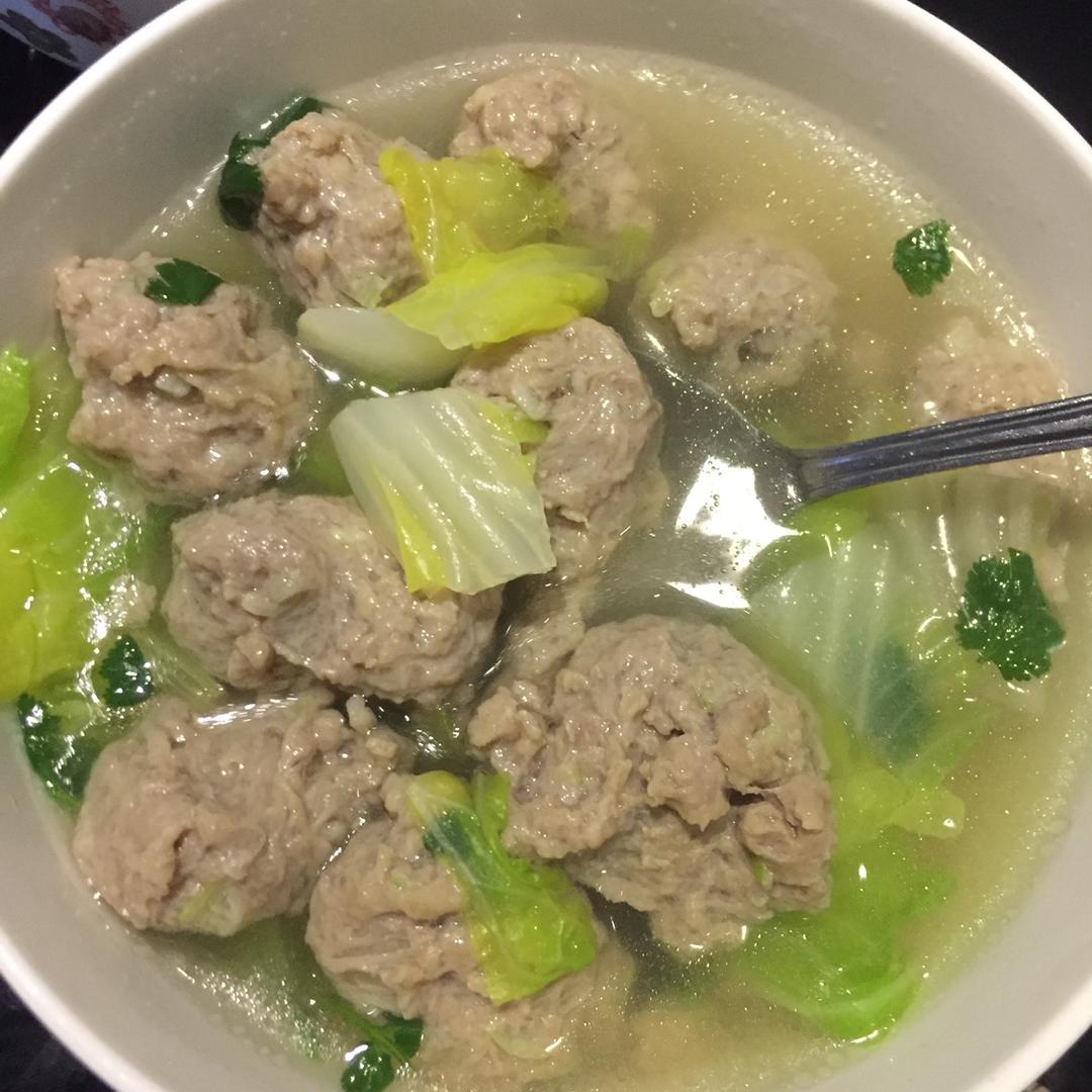 羊肉丸子汤