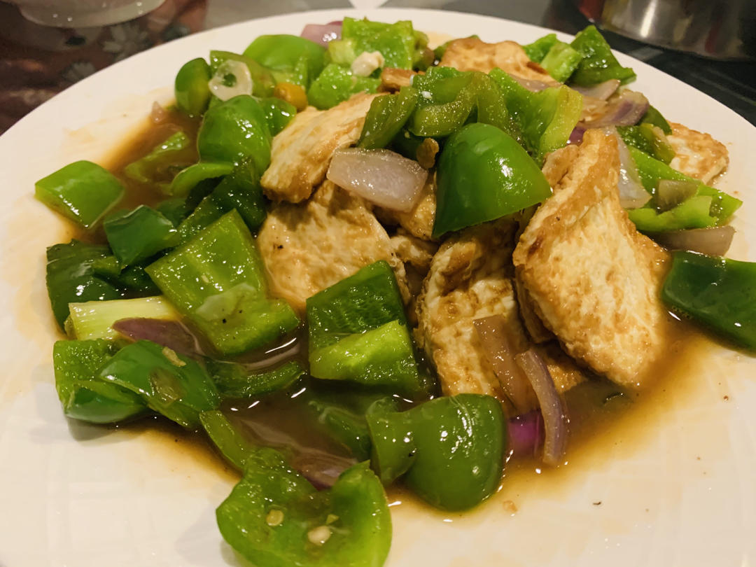 家常焖豆腐