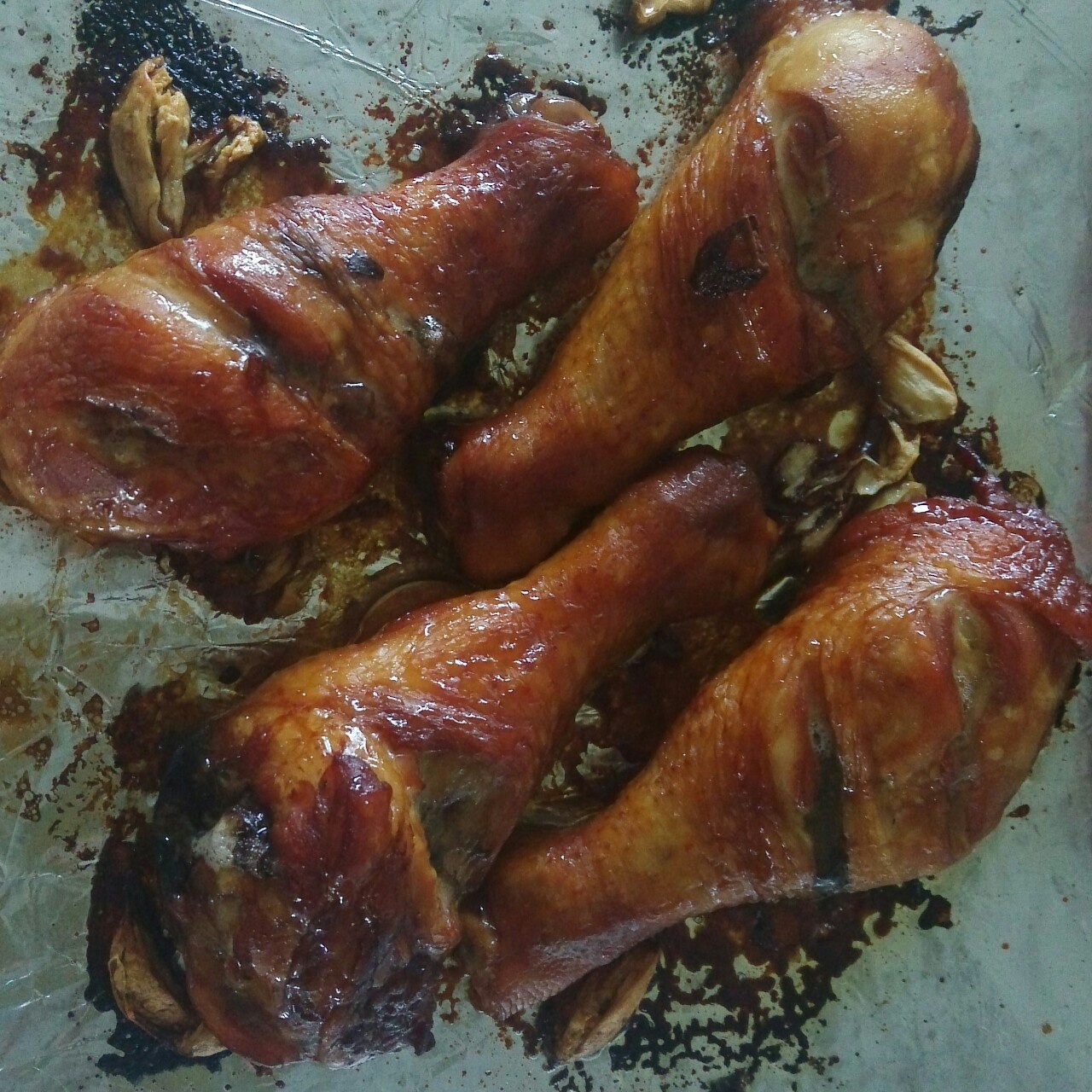 自制烤鸡腿