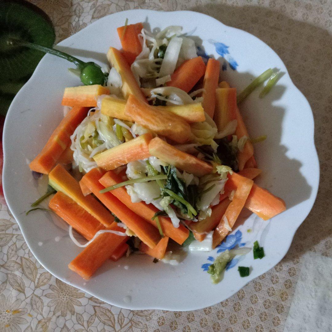 酸甜可口的泡菜（一晚即成）