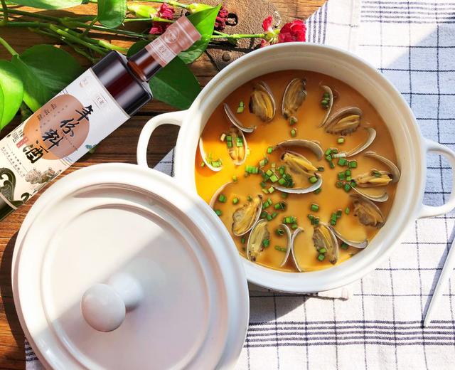 鲜出天际的蛤蜊蒸蛋(五星酒店菜谱)的做法