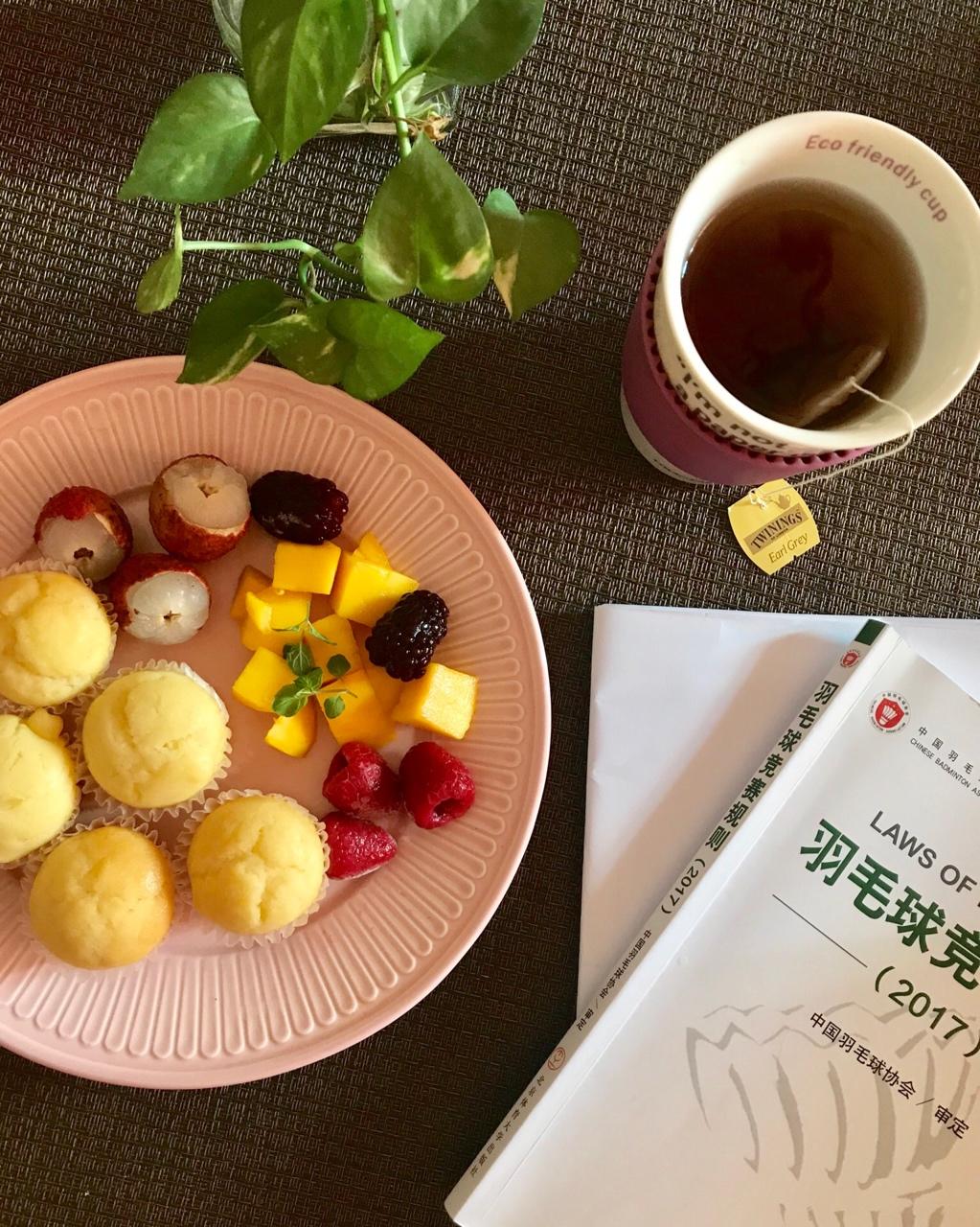 夏日清新 | 爆浆蓝莓杯子蛋糕