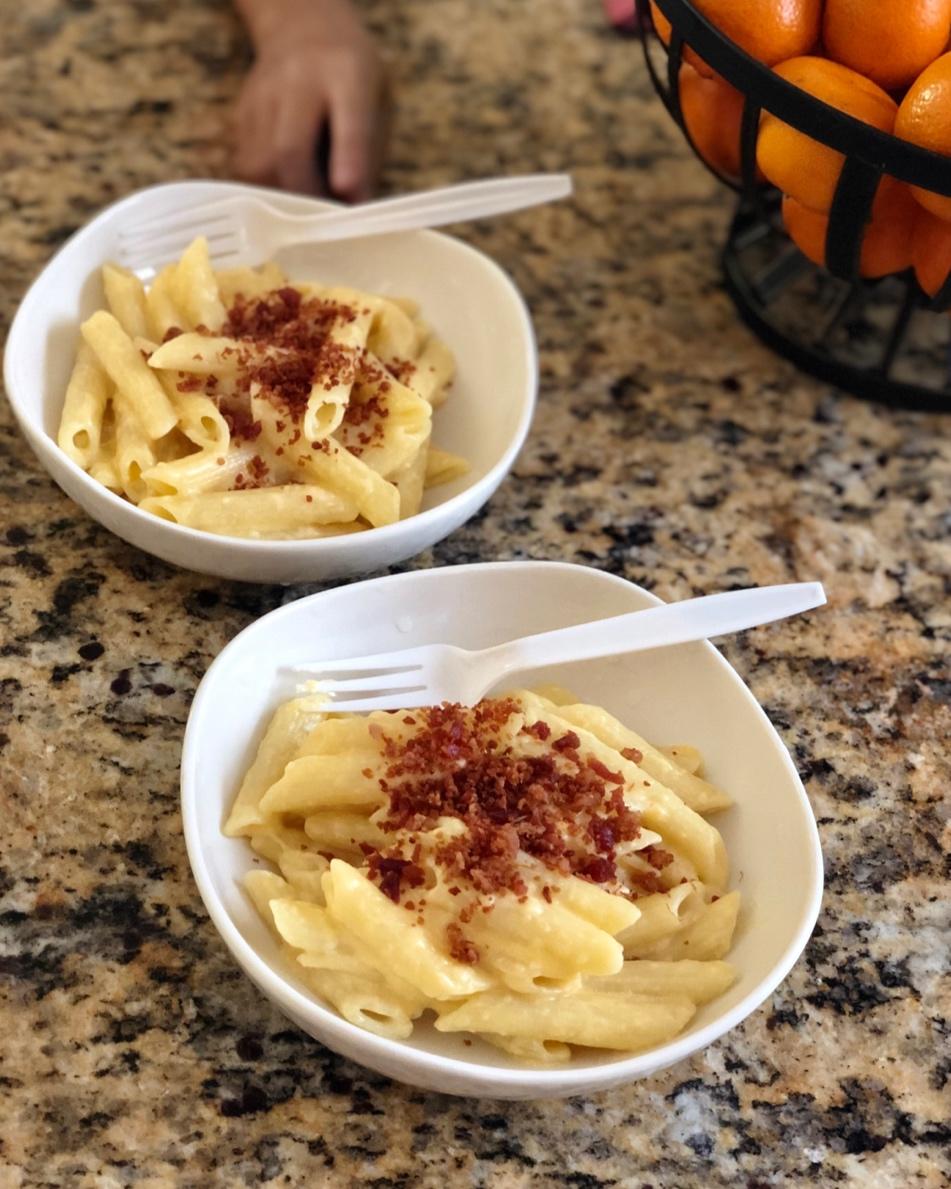 奶香浓郁的奶酪通心粉