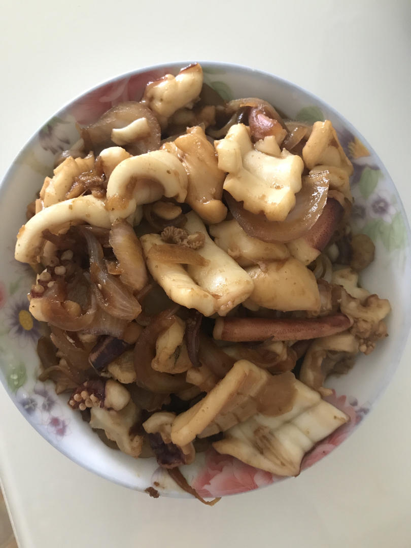 爆炒鱿鱼