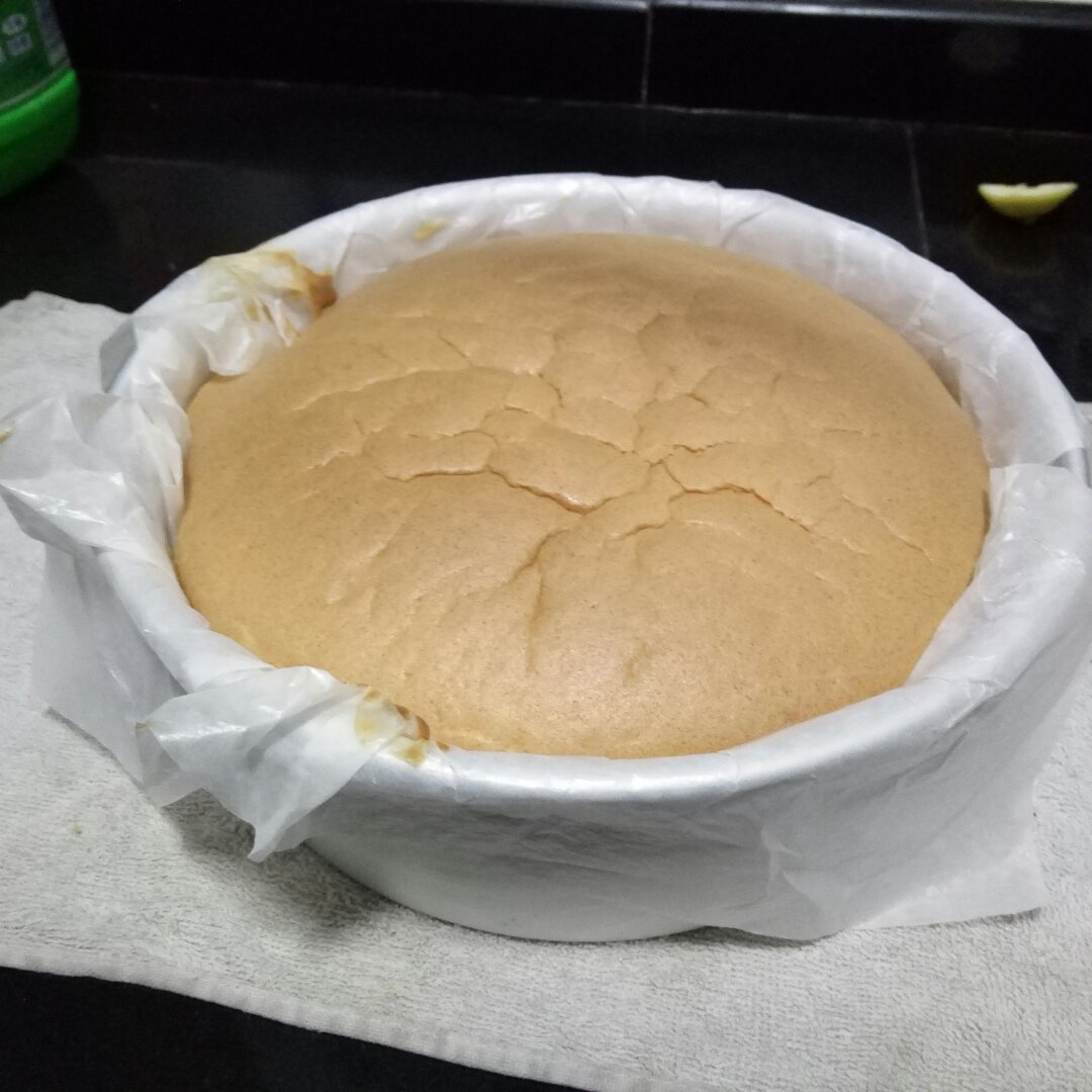 超详细8寸戚风蛋糕