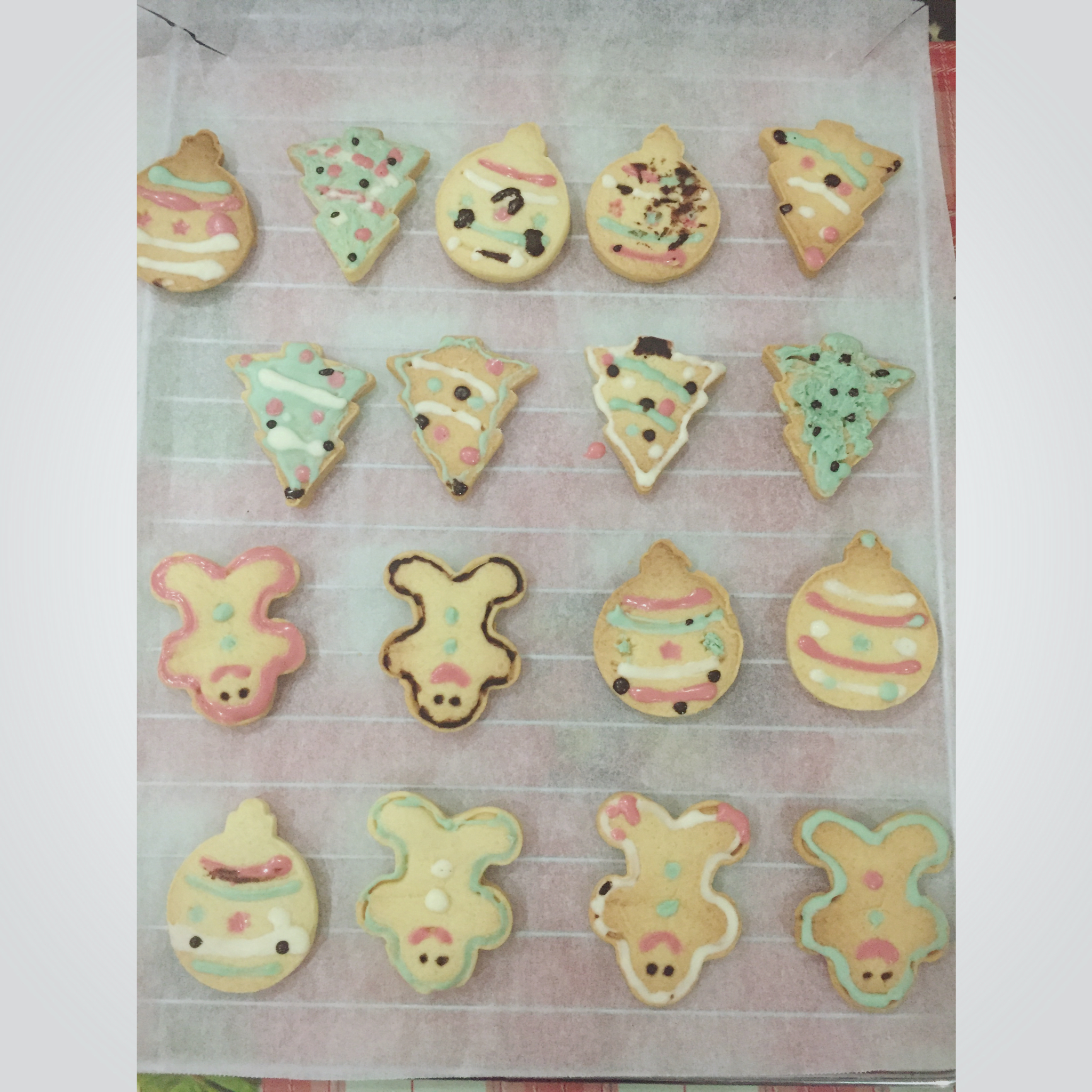 圣诞节糖霜饼干