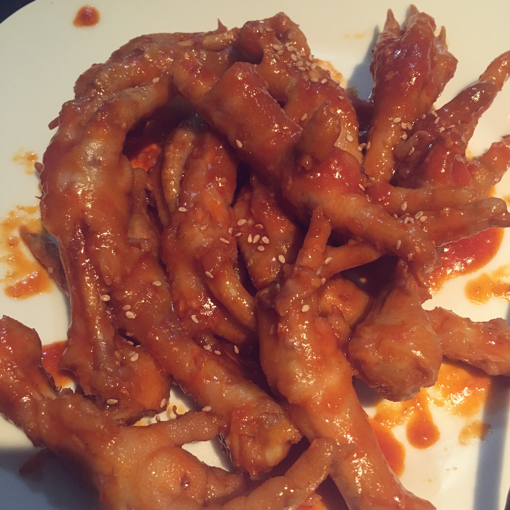 韩式辣鸡爪