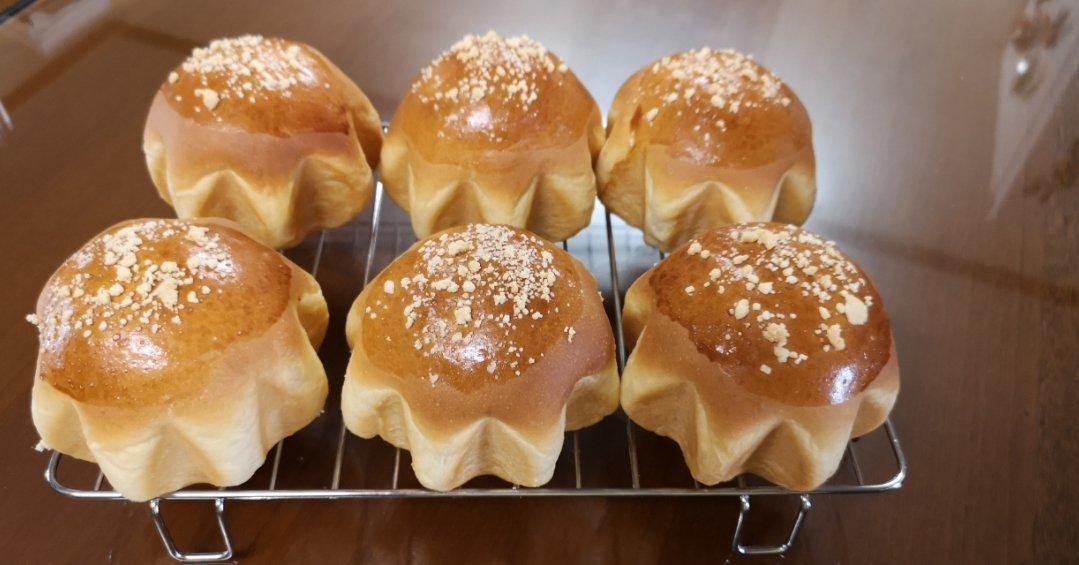 香橙奶酥包
