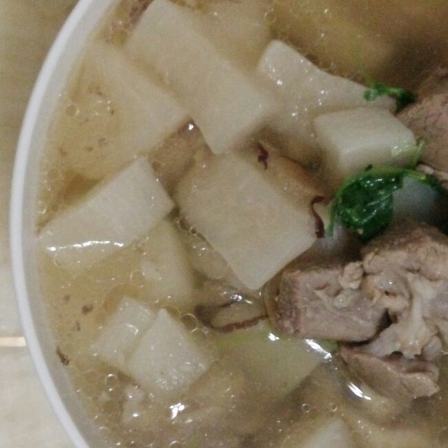 冬日御寒羊肉汤