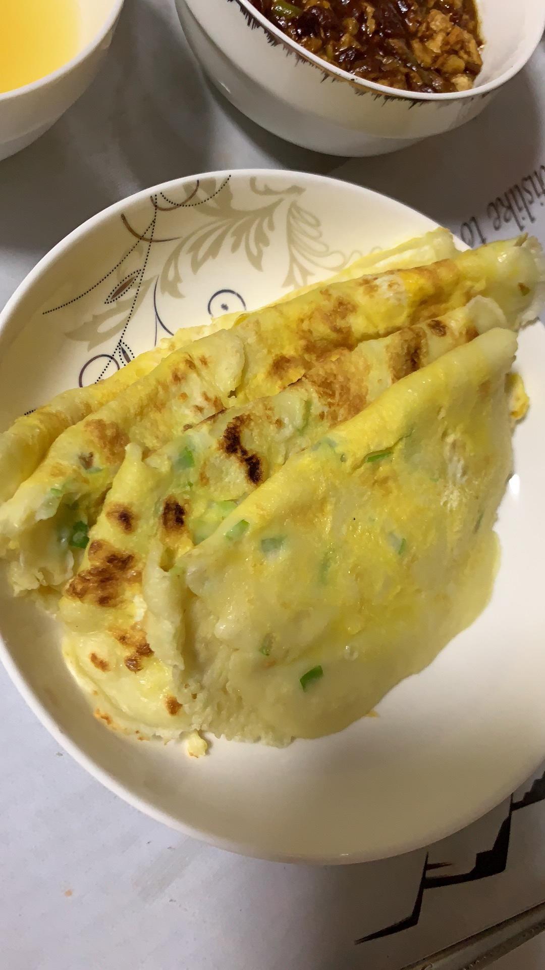 早餐鸡蛋饼的做法