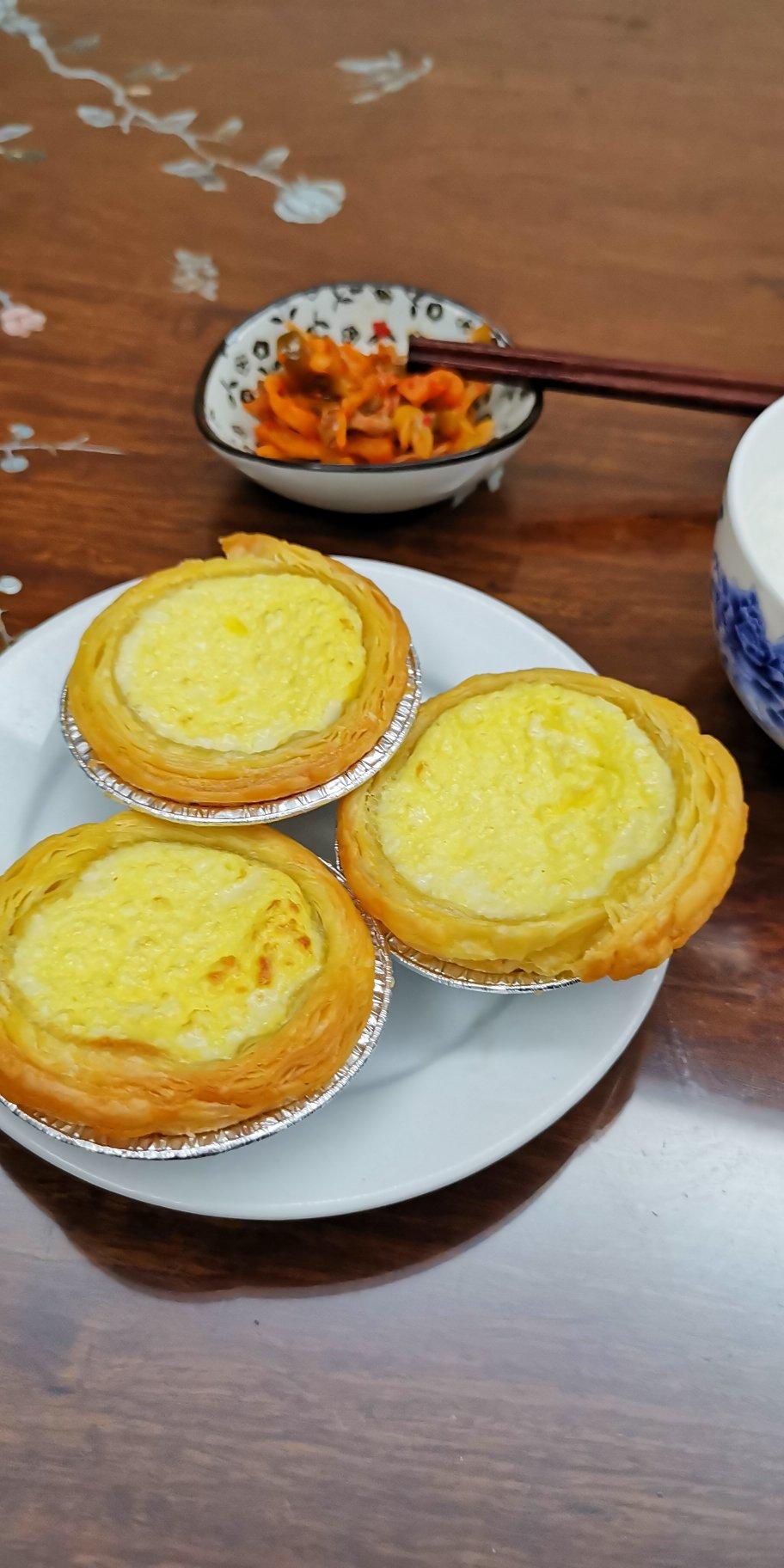全蛋纯牛奶版蛋挞