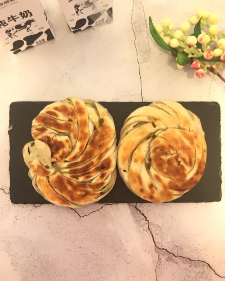 葱花手抓饼