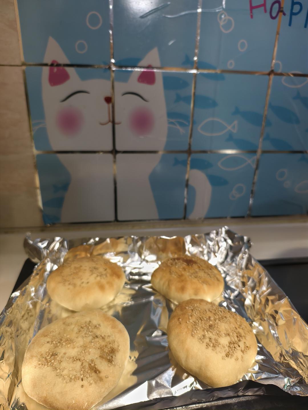 山东聊城吊炉烧饼（烤箱版）