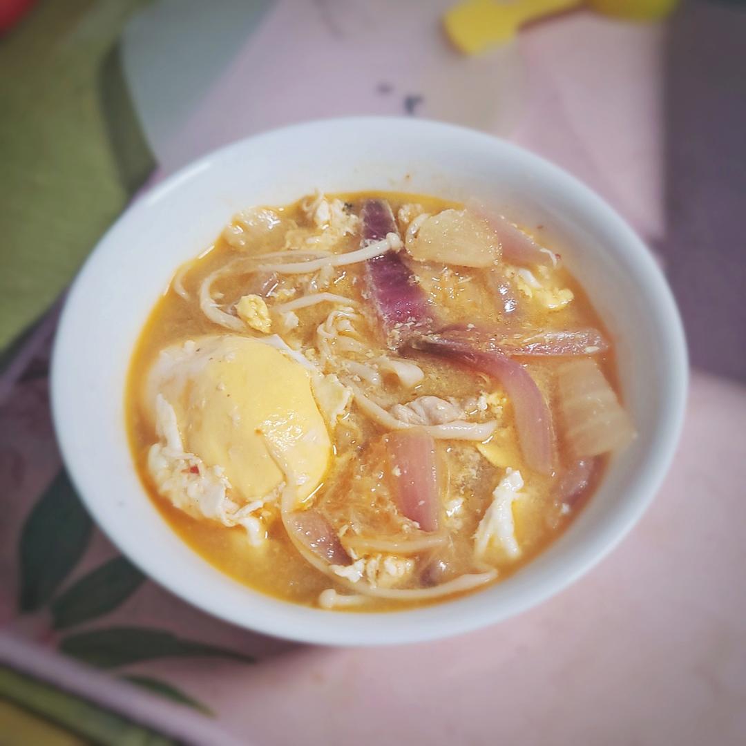 韩国大妈亲授— 韩式泡菜豆腐汤