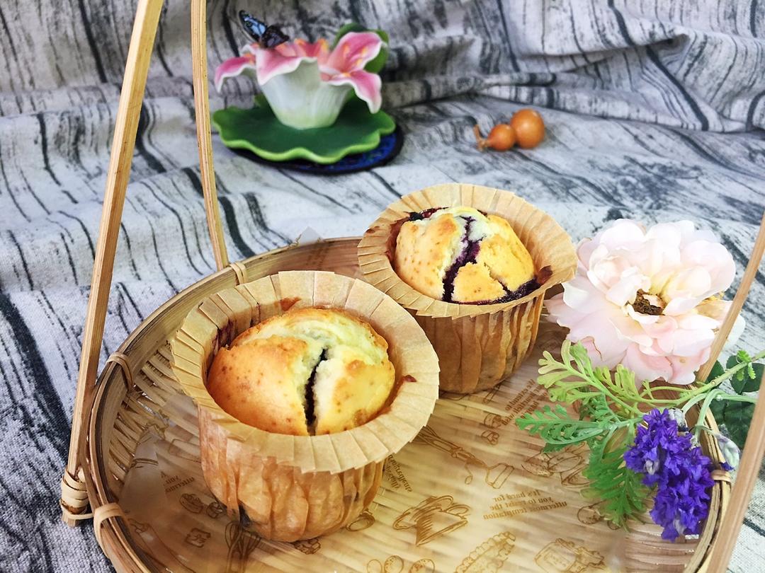 蓝莓玛芬蛋糕 Blueberry Muffin