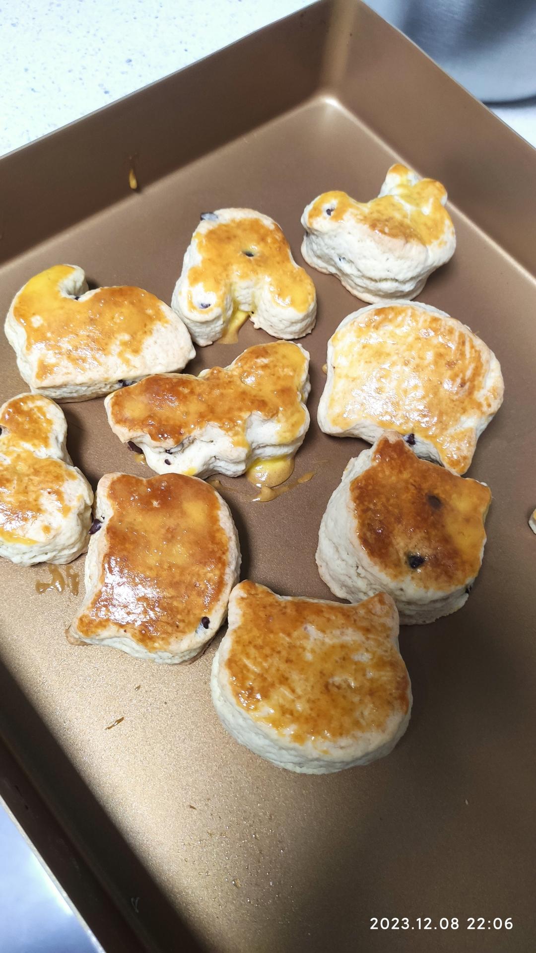 完美裂纹～百分百成功的超好吃奶香司康（禁止搬运）