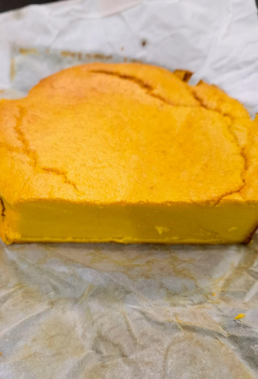 秋天的第一口南瓜芝士蛋糕，浓厚清甜不腻人