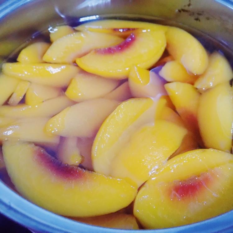 冰糖黄桃罐头（附常温保存方法）