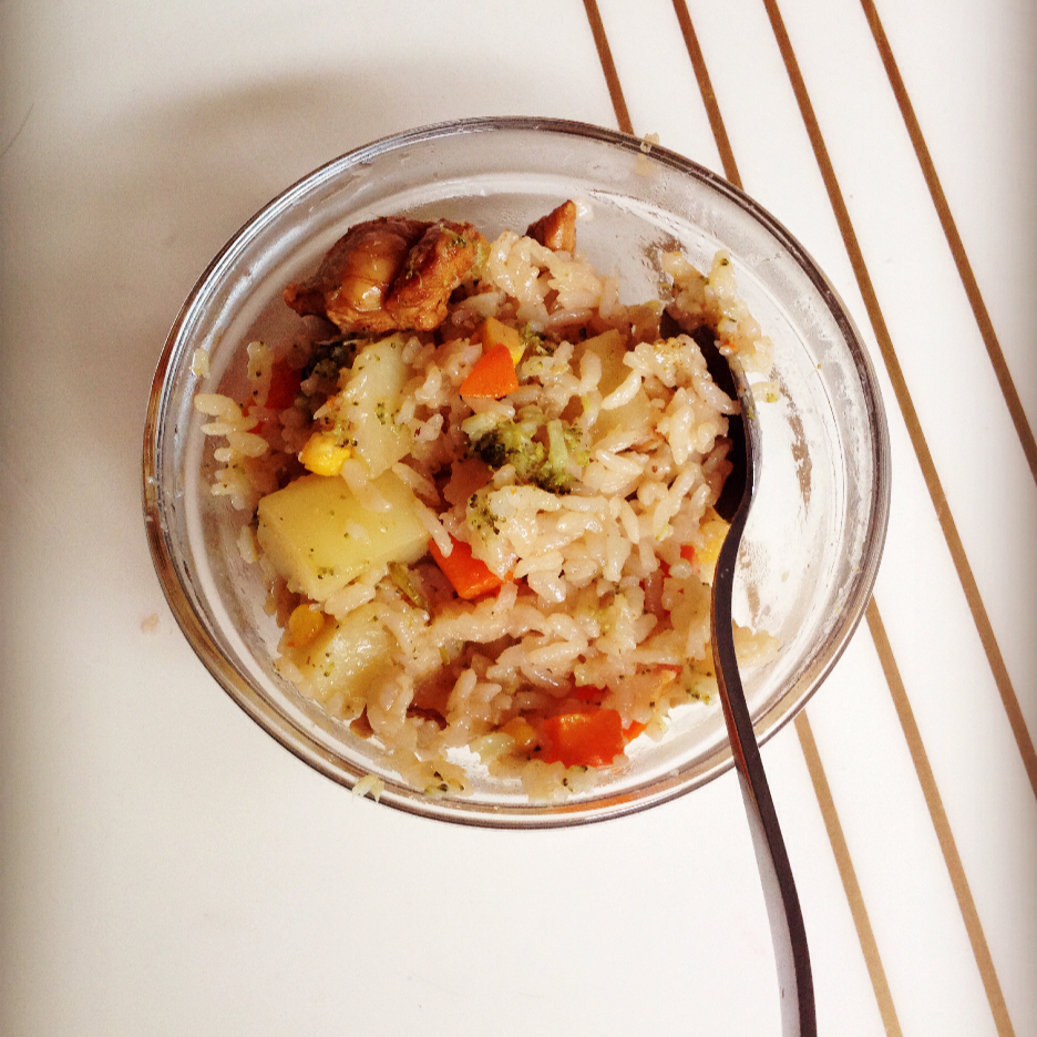 土豆焖饭（电饭锅版）