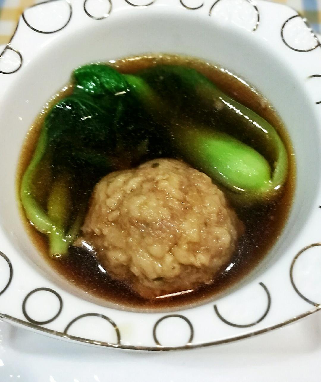 最好吃的扬州狮子头