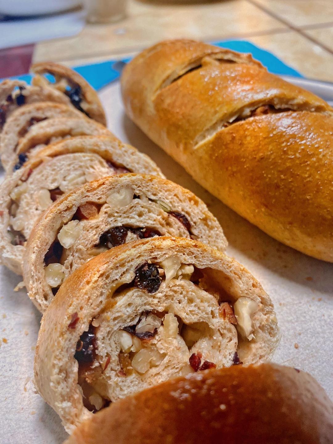 无糖油全麦奶香迷你列巴