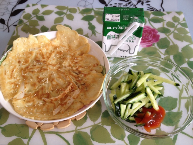 蔬菜鸡蛋饼