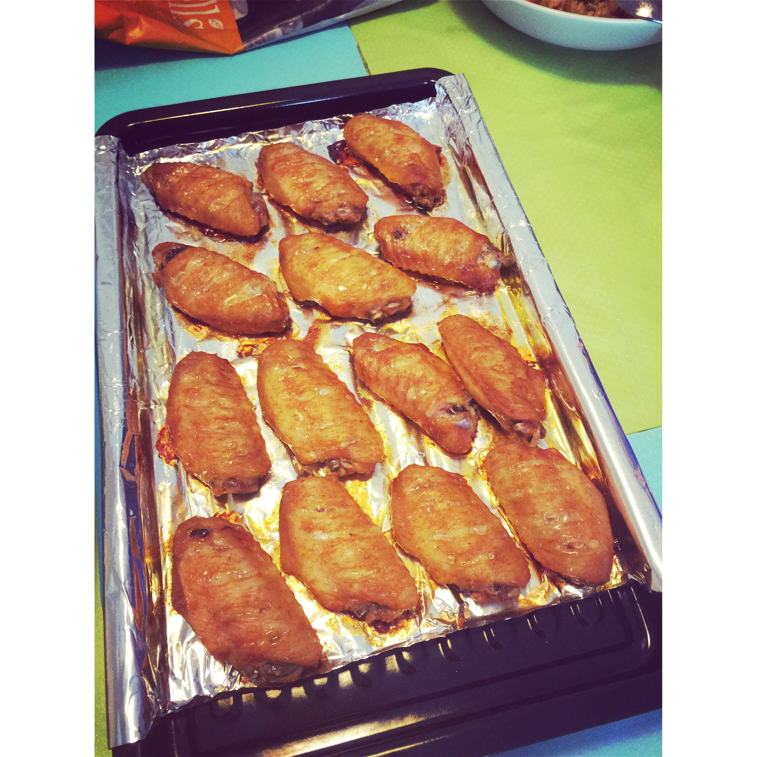 奥尔良鸡翅烤箱版