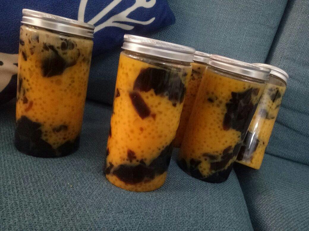 杨枝甘露烧仙草 今日茶饮免费奶茶培训 饮品配方做法制作教程