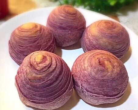 香酥千层紫薯酥(玉米油版)