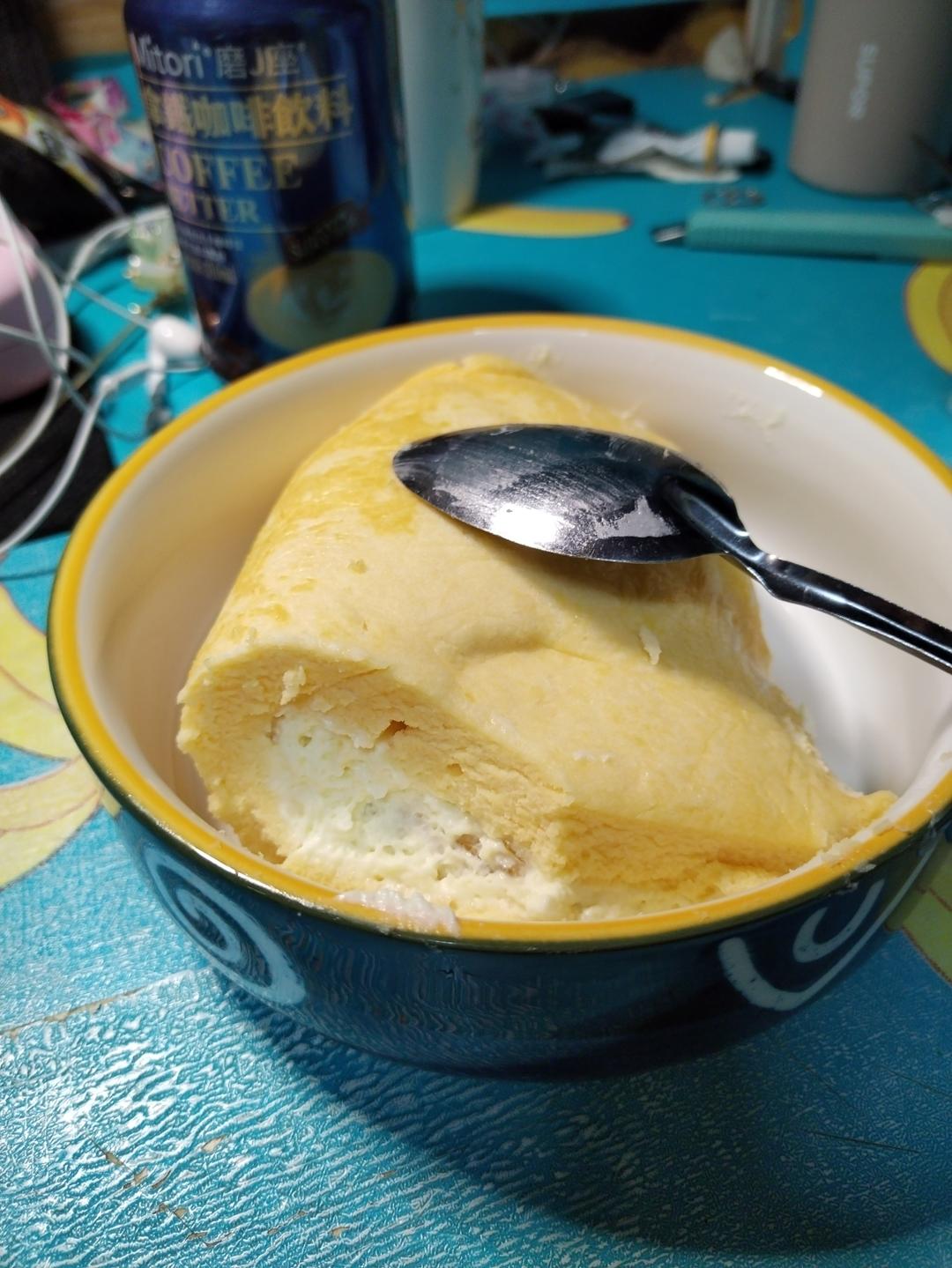 简单美味的原味瑞士卷厚卷『饱满不开裂』