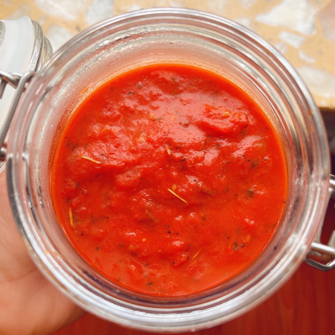 自制极简欧包番茄蘸料的做法