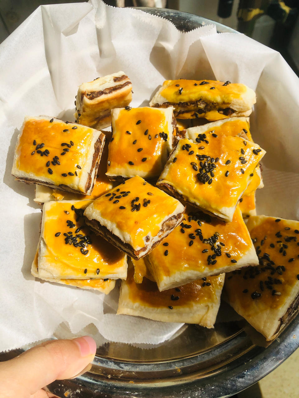 千层红豆酥