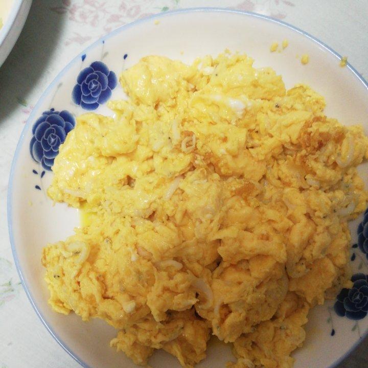 极简极味美之银鱼炒蛋