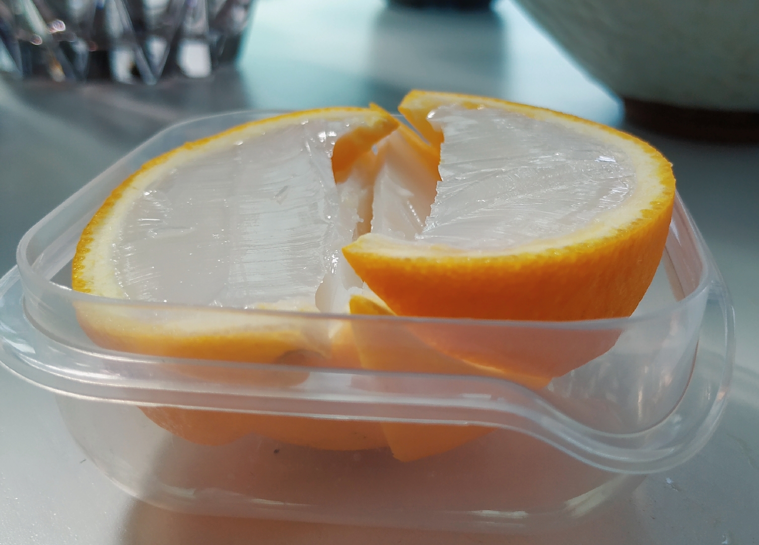 橙皮椰奶冻—夏季清新下午茶点的做法