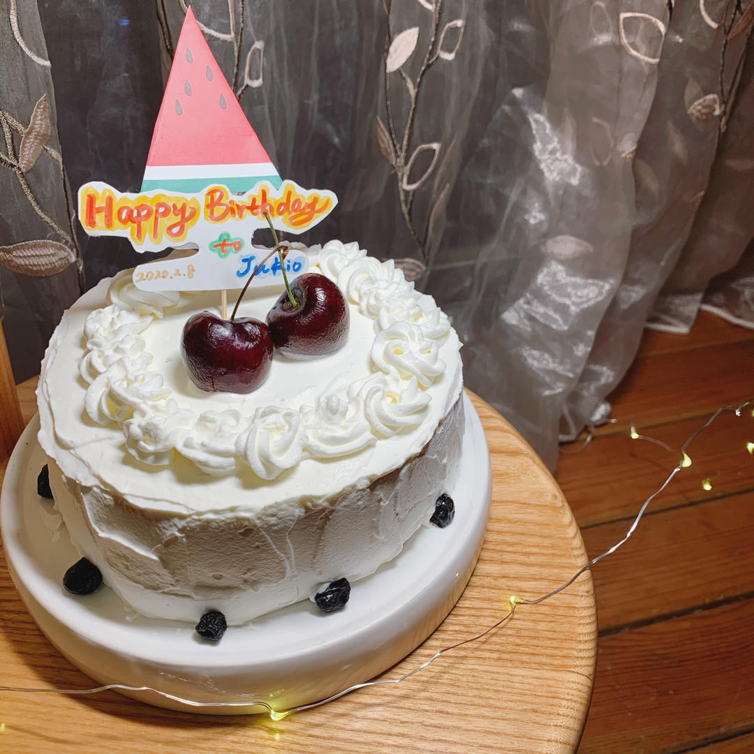 🍼好吃不胖—无油无水酸奶戚风蛋糕