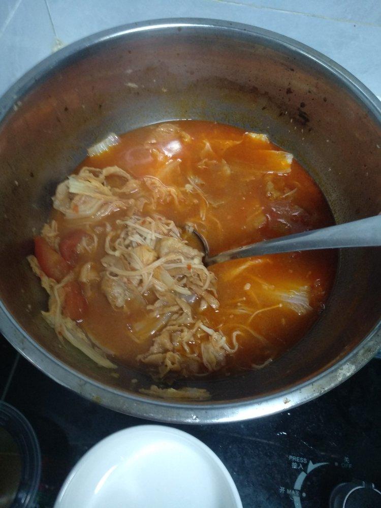 白菜肥牛砂锅