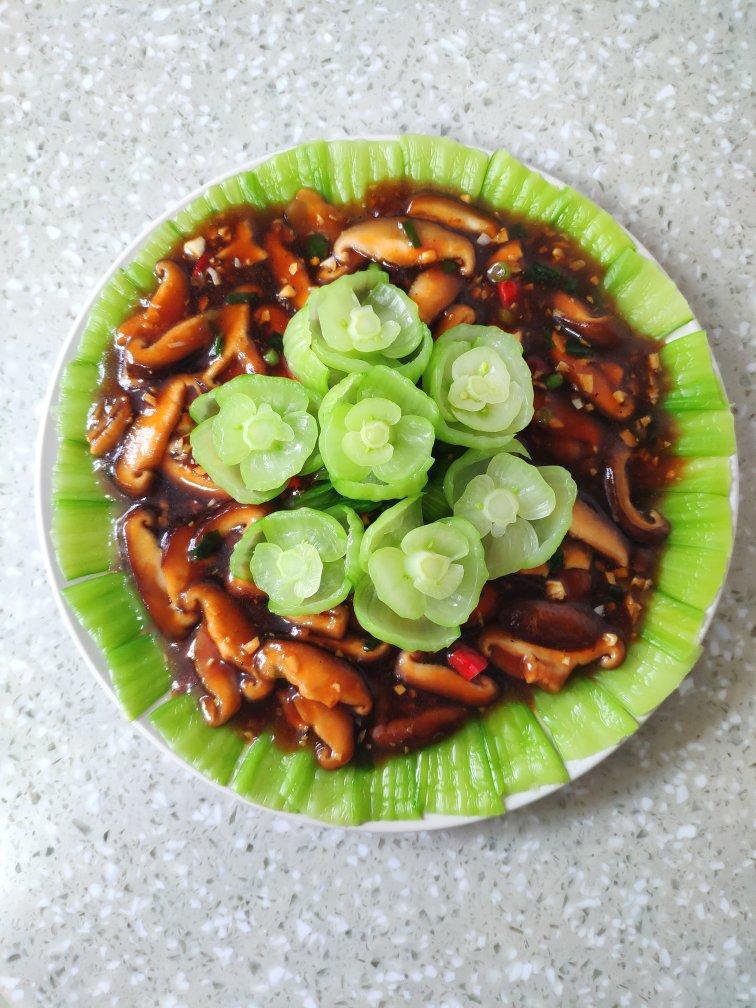 蚝油香菇小油菜
