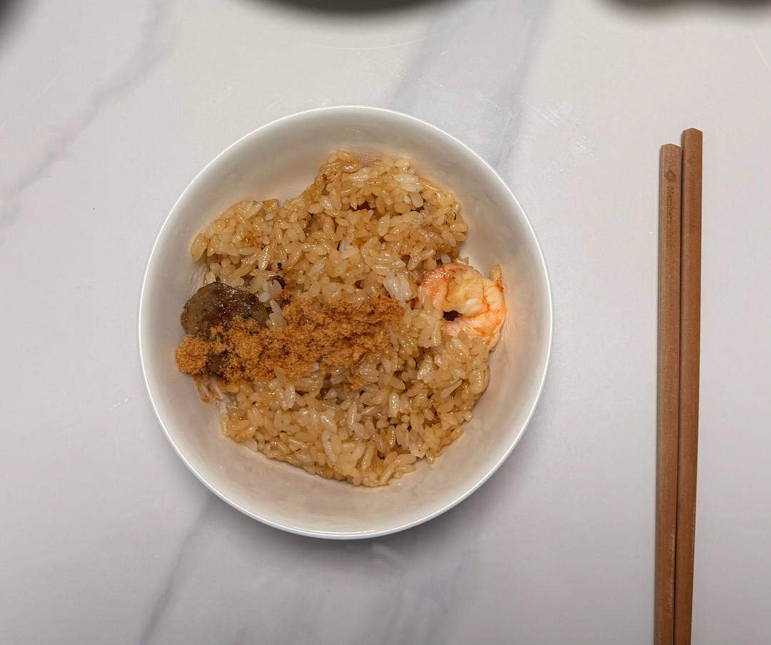 虾仁牛肉丸炒饭