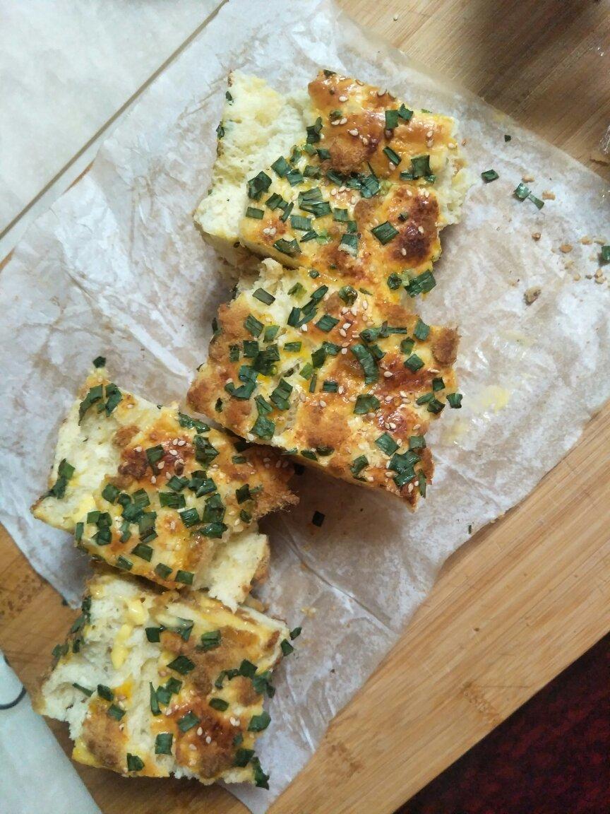 香葱肉松面包卷