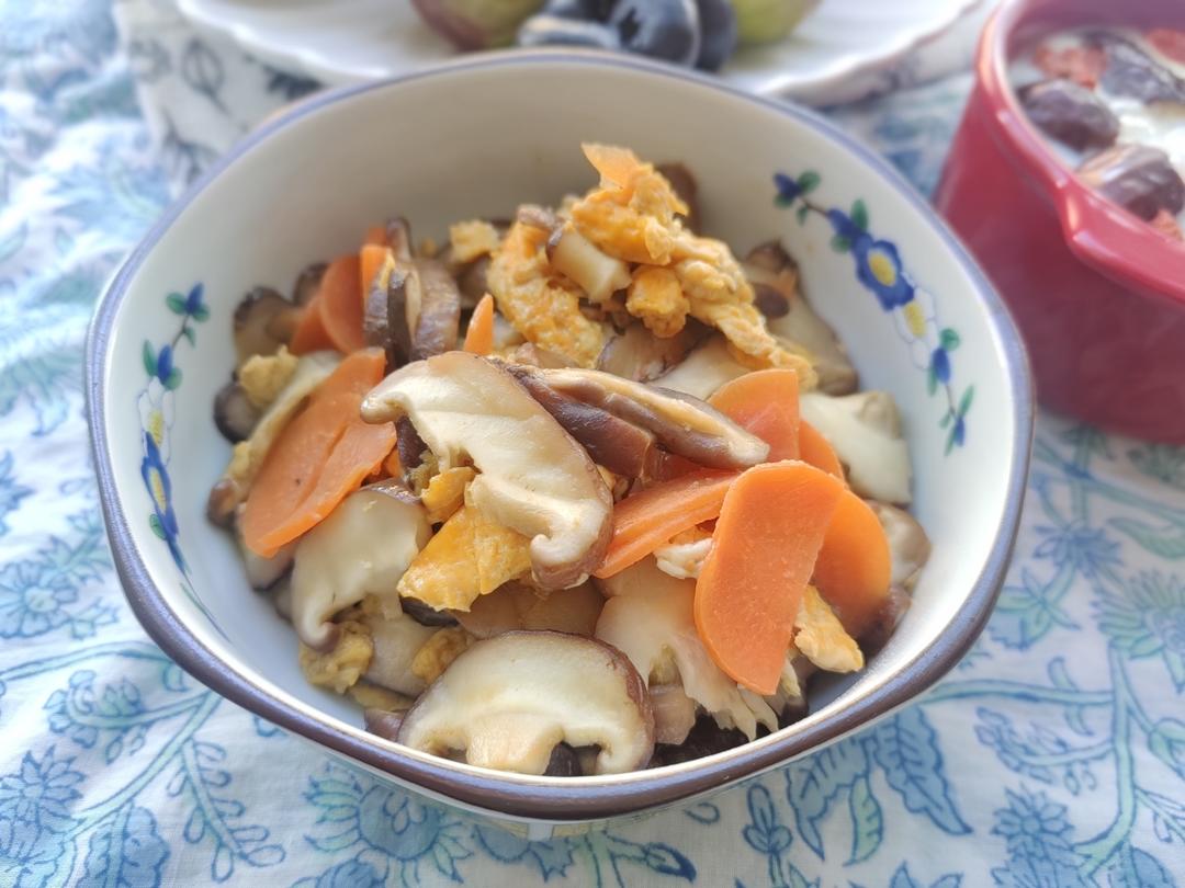素炒香菇