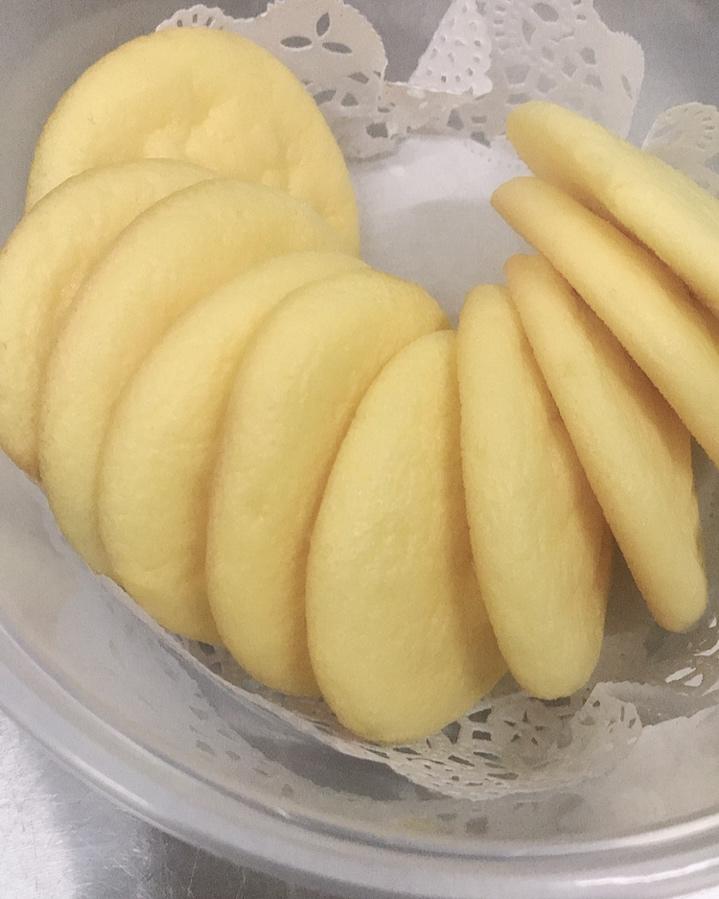 网红海苔肉松拉丝小贝（麻薯不用打蛋器放四天依然可以拉丝哦）