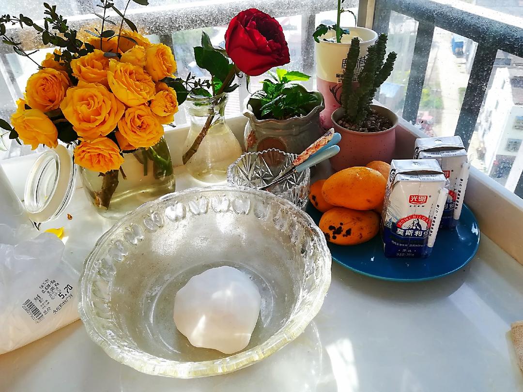 纯奶手撕吐司的做法 步骤1