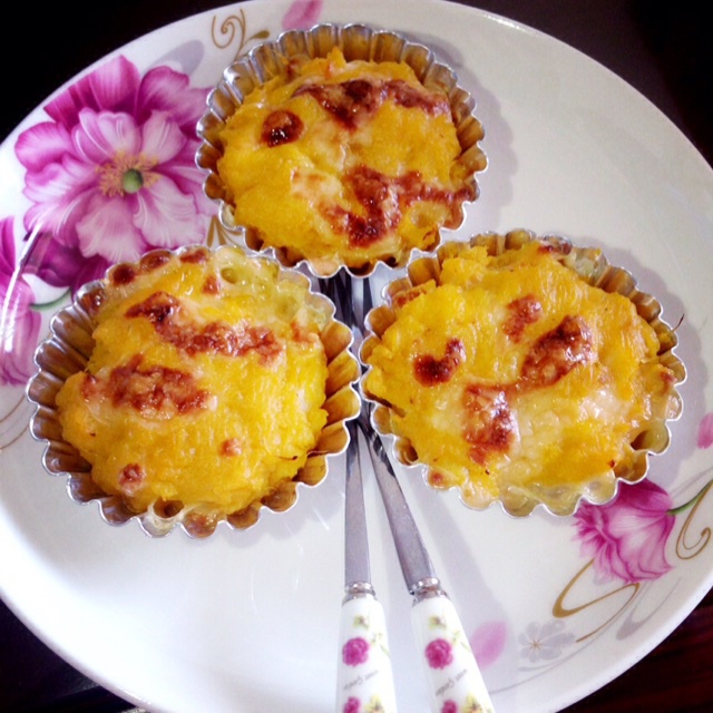 芝士奶油焗红薯