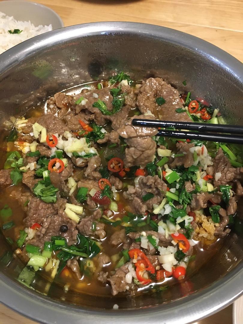 水煮牛肉 详细做法