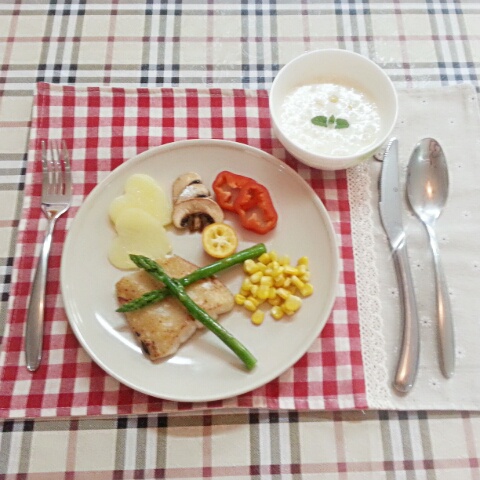 柠香罗勒煎龙利鱼