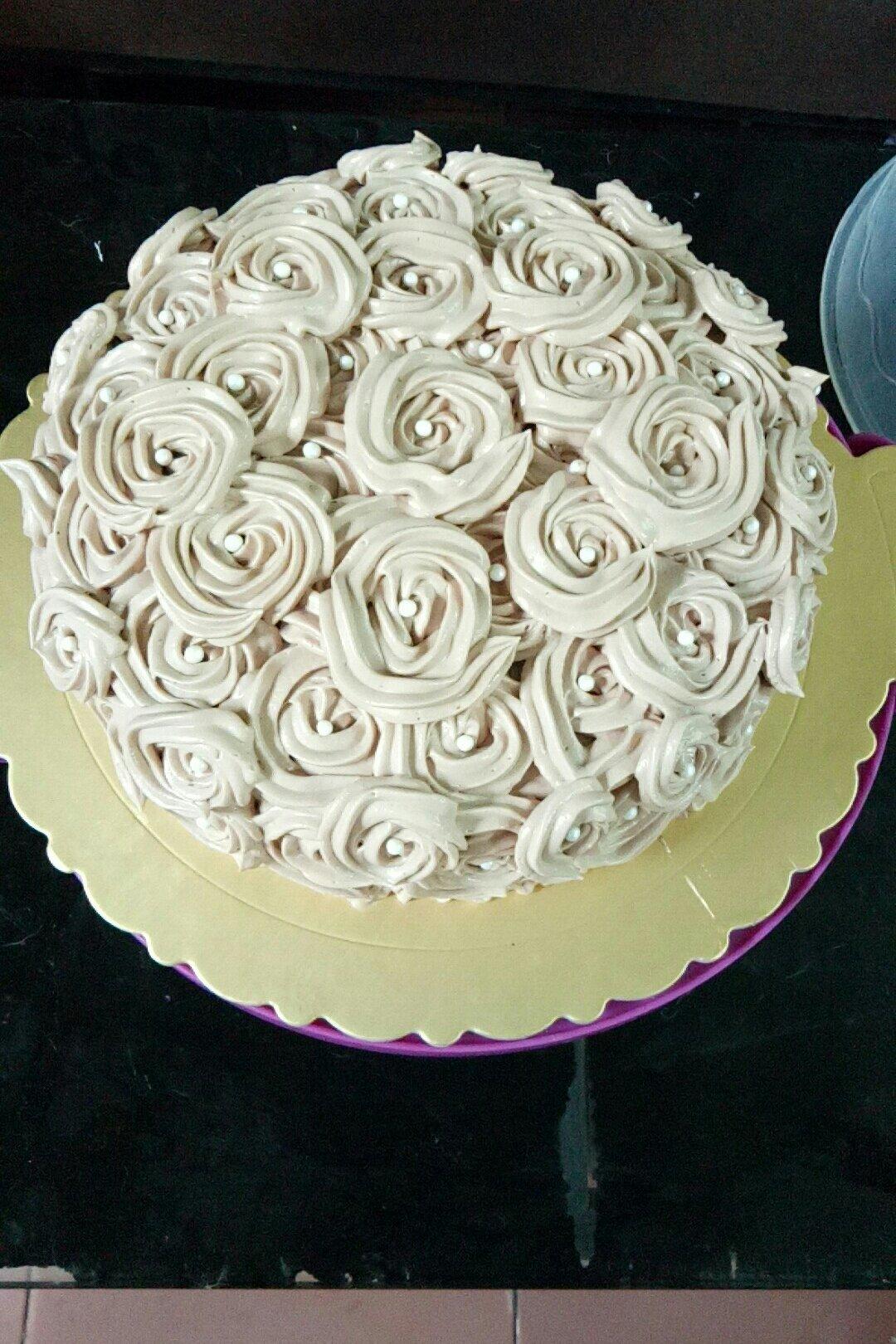 完全巧克力鲜奶蛋糕（小嶋海绵&PH巧克力鲜奶油）