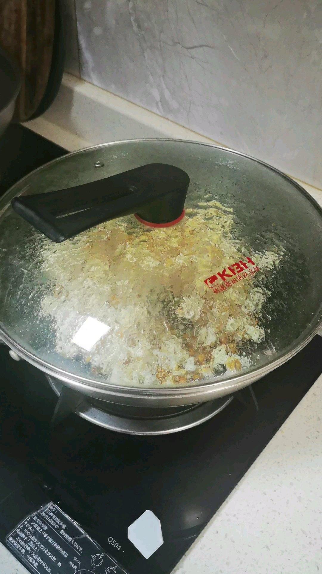 焦糖爆米花