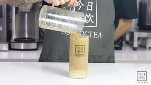 秋冬热饮 姜蜜红枣小丸子今日茶饮免费奶茶培训 饮品配方做法制作教程的做法 步骤3