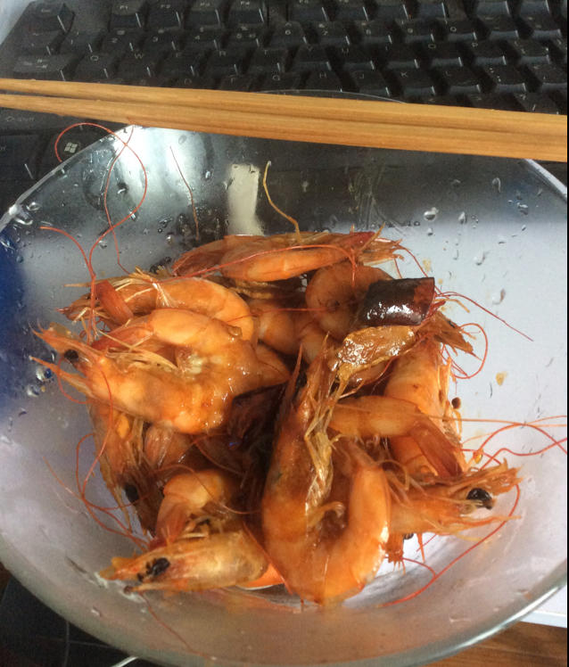 红烧基围虾