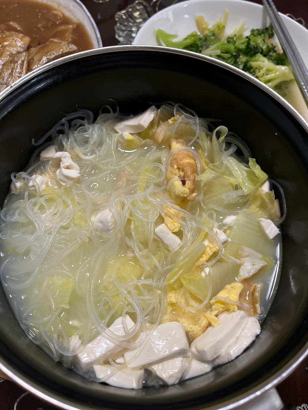 白菜豆腐汤